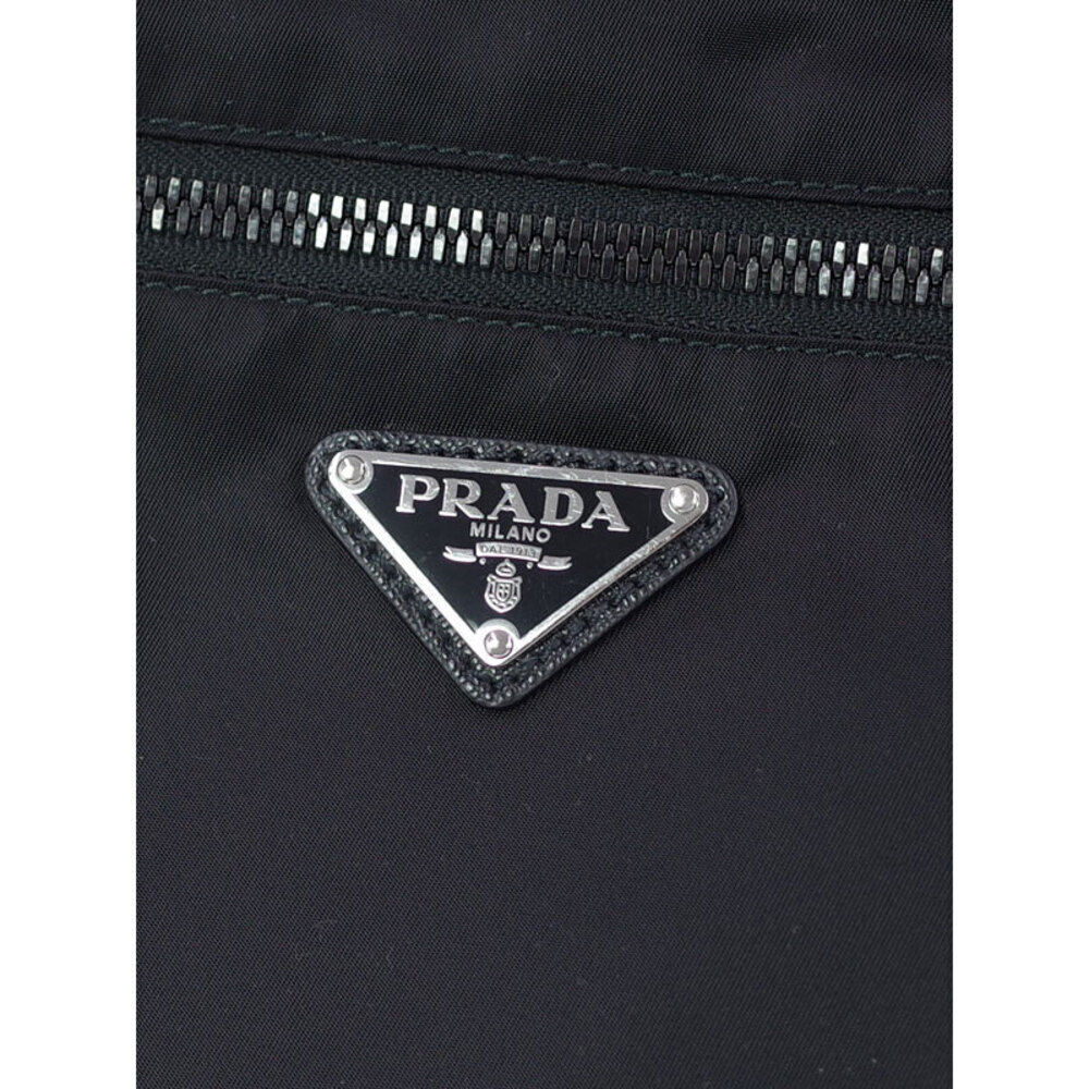 Prada Tessuto Crossbody messenger bag saffiano Leather Nero Black - Picture 6 of 9